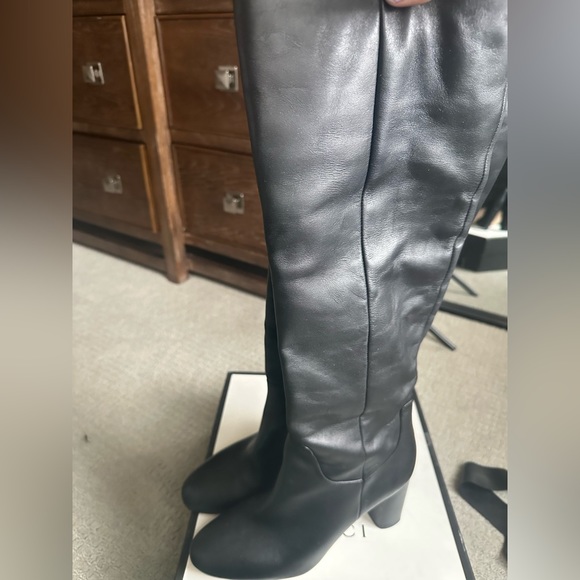 Zara Faux Leather Boots Size 41 - Picture 6 of 7
